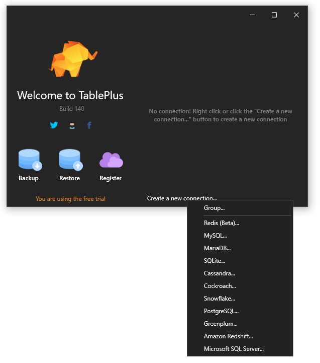 TablePlus скачать
